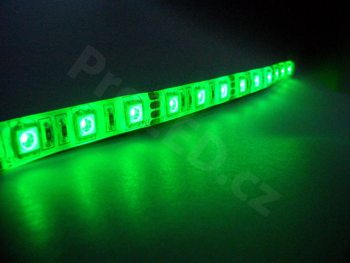 Zelená, 5mm LED